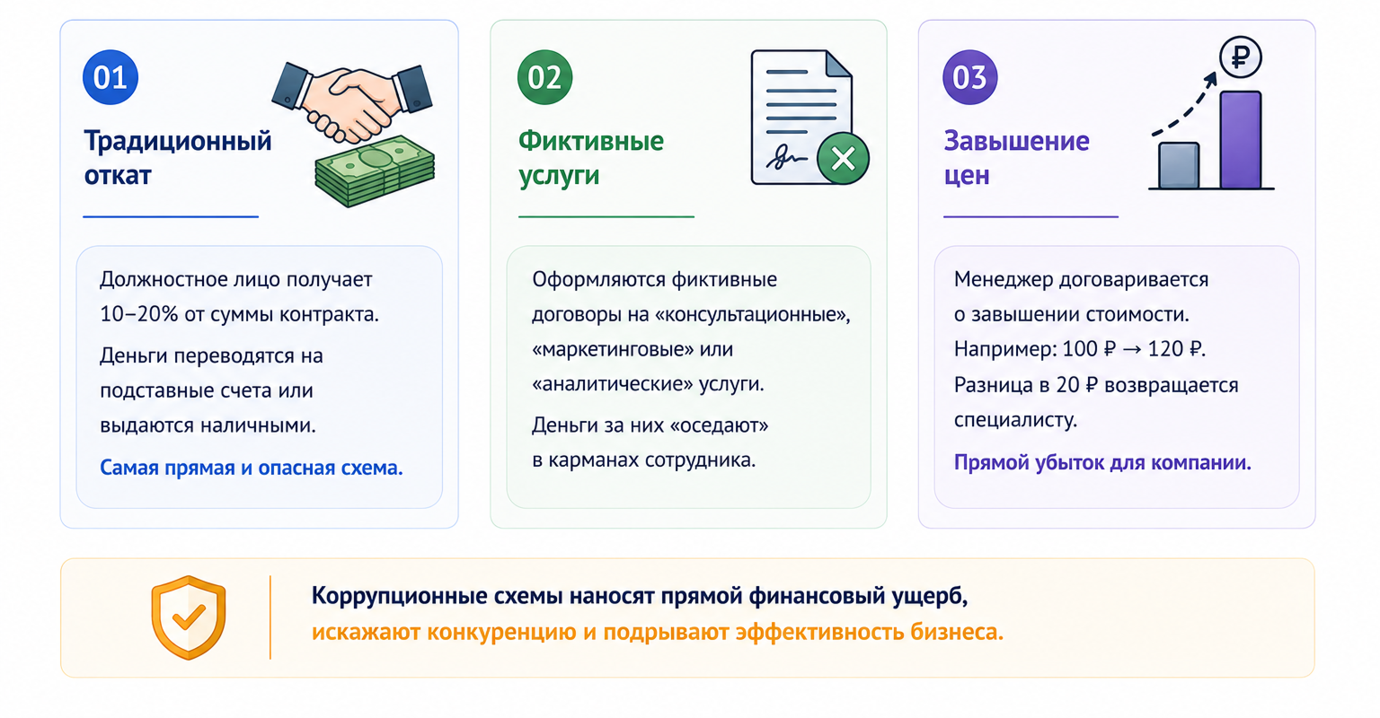 «Черная касса» в отделе закупок: как это работает?